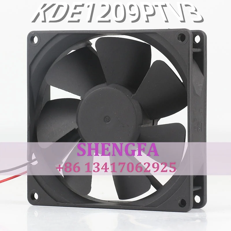 SUNON KDE1209PTV3 9CM 90x90x25mm 9025 12V 1W Maglev Server Chassis Inverter Mute three-wire Cooling Fan
