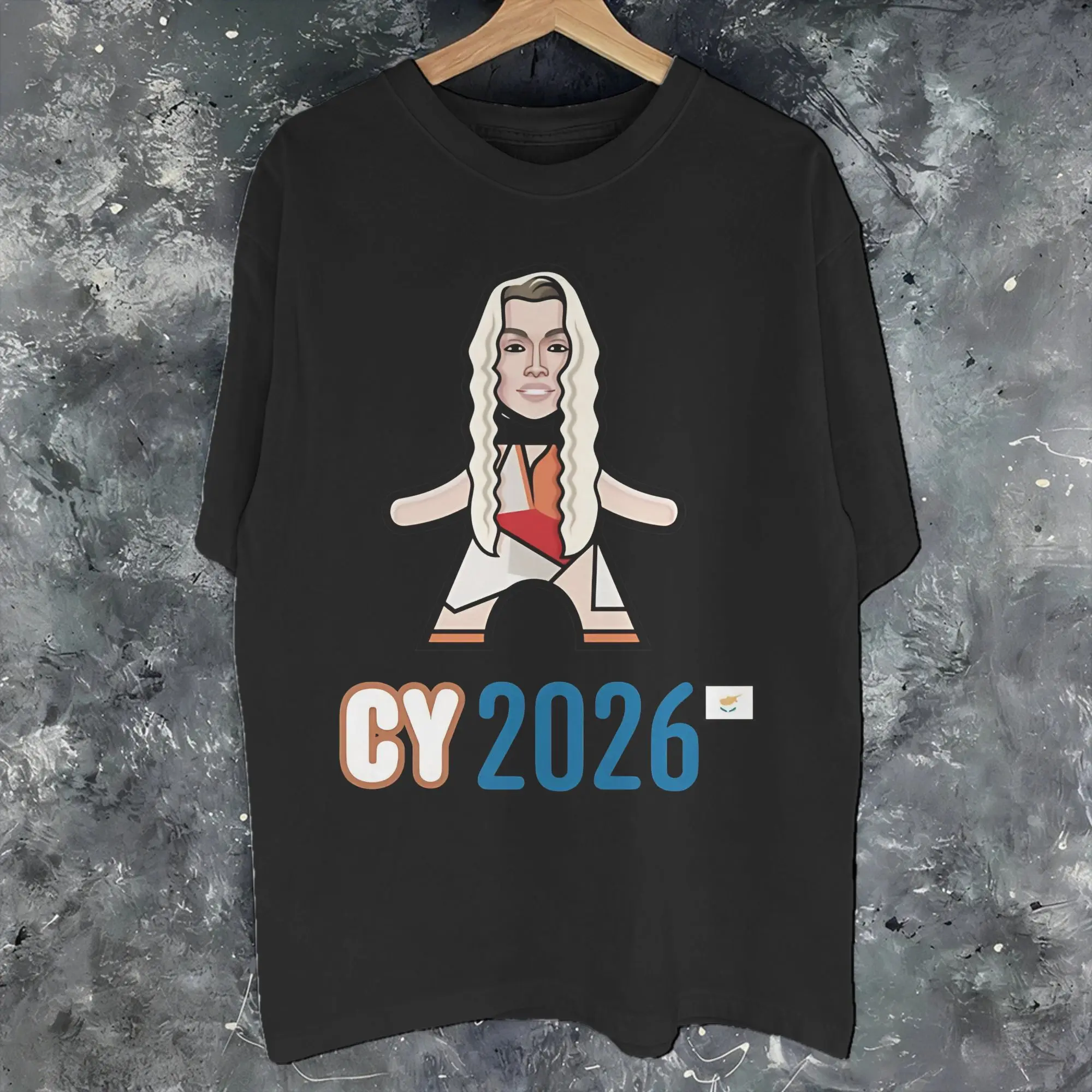 Men Women Cyprus Eurovision 2026 Shirt Pure Cotton Graphic Printing Tee Shirts  Top Clothing
