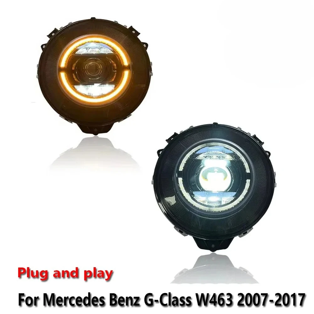 

Car LED Headlight Assemblies Lamps For Mercedes Benz G-Class W463 2007-2017 DRL Brake Turn Signal Lamp Plug and Play