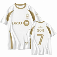 New 2025 LAFC Football Kit | 3D Print Technology | Adult & Youth Sizes | S-5XL 100-160cm Range Boy Clothes
