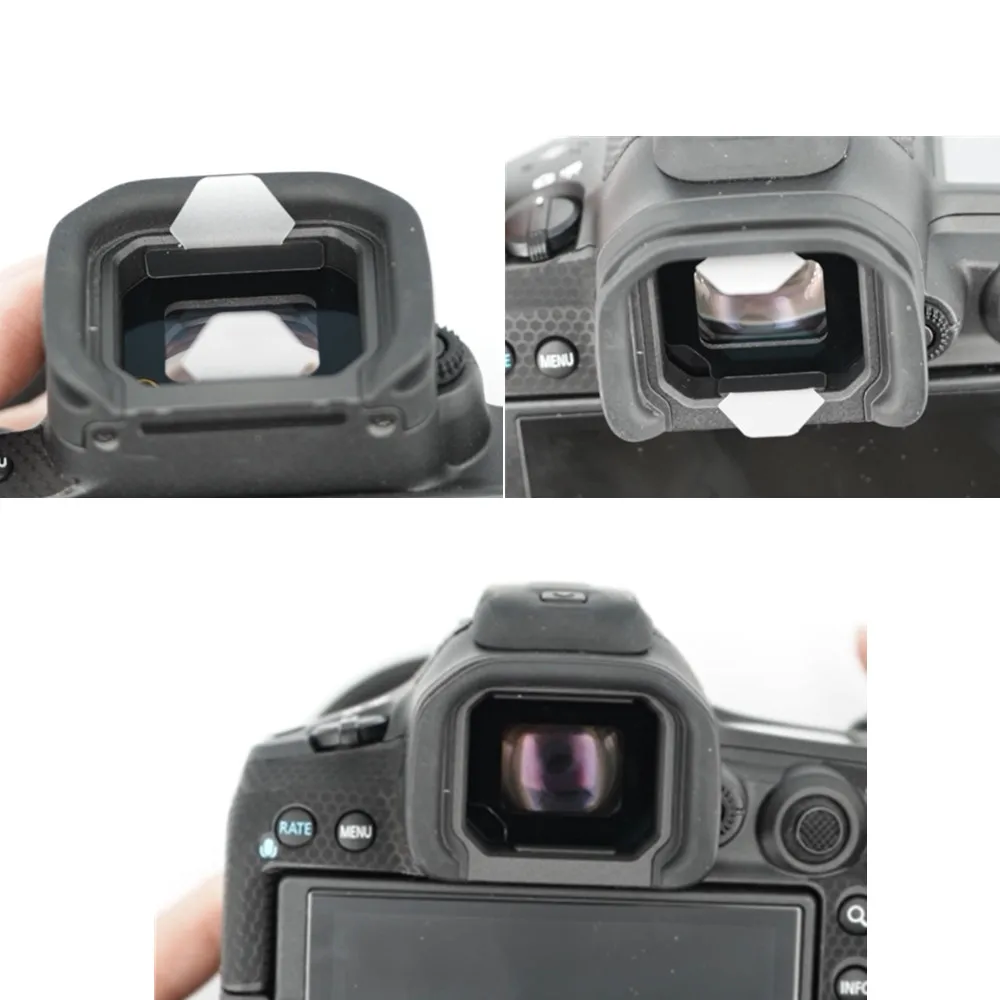粘着式ガラスビューファインダープロテクター接眼レンズカバー Canon EOS R5 Mark II、R5 II、R5M2 カメラ用