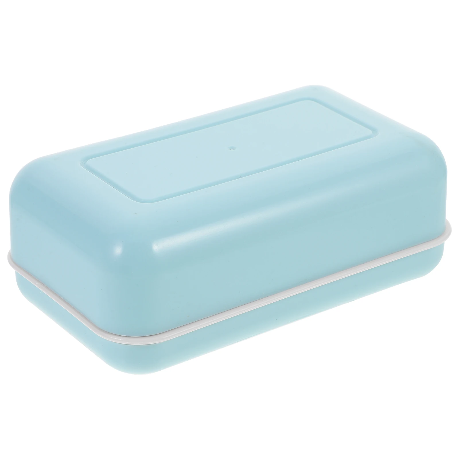 

Portable Box Travel Container Pp Holder Lid Bathroom Camping Compact Lightweight Storage Holder Household Travel Soap Dish