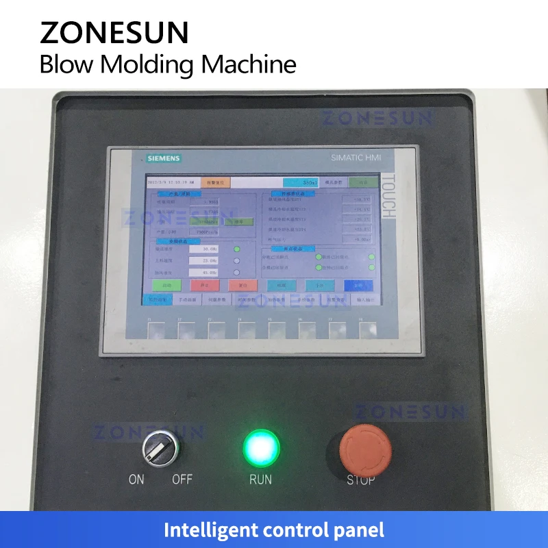 ZONESUN ZS-SBM6A Fully Automatic PET Blow Molding Machine for juice Water Bottle Making Machine