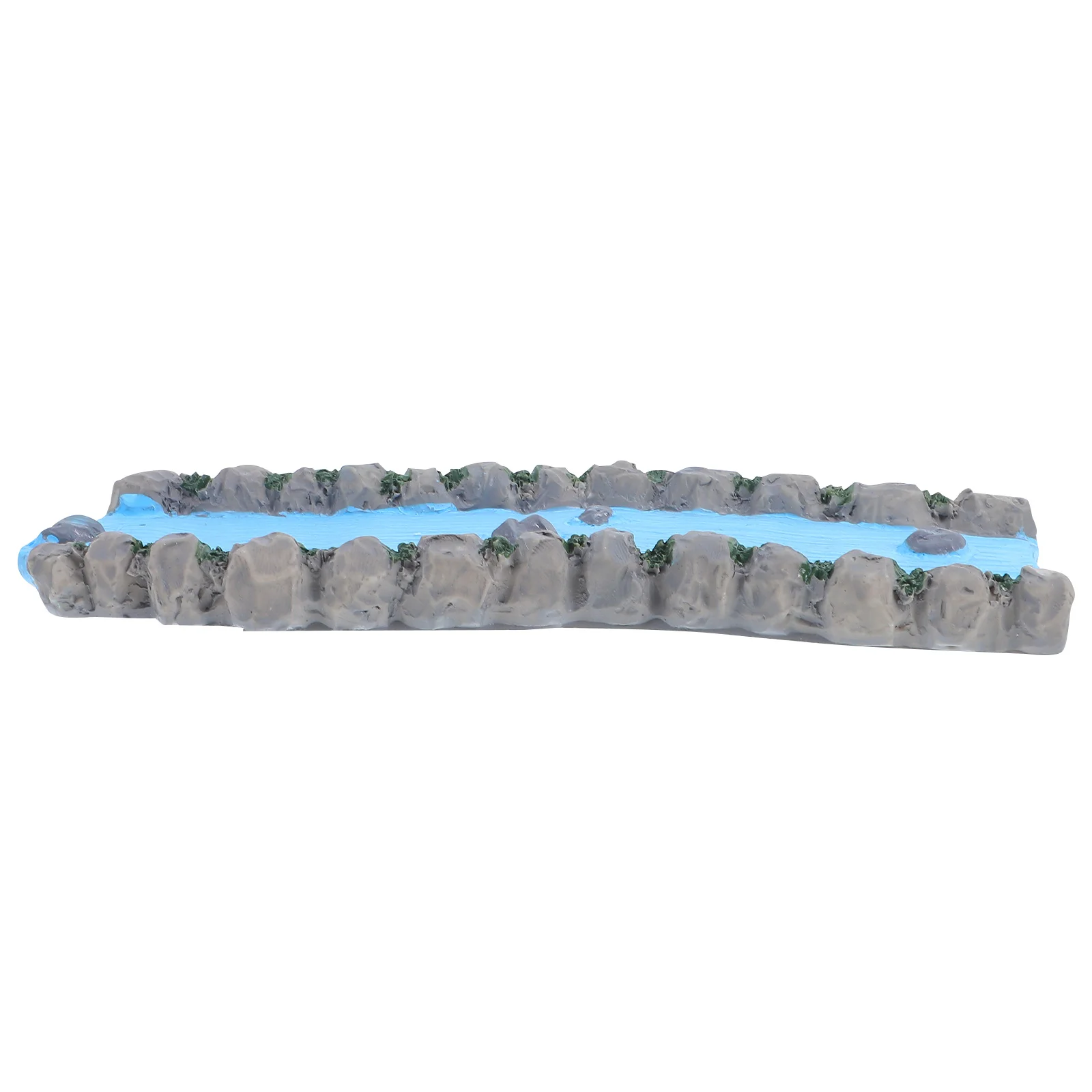 

2 шт. песочный стол Diy кукольный домик декор мини прямой поток модель Water Creek смола миниатюрный сад