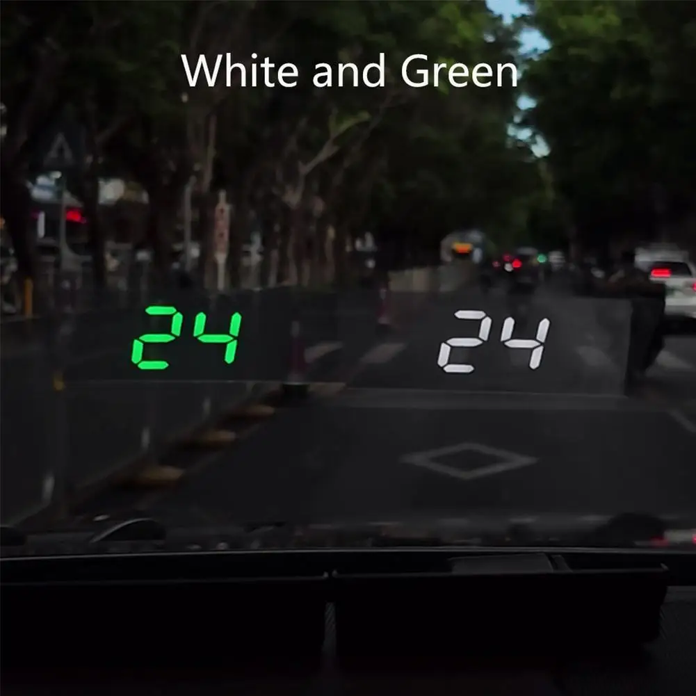 

GPS Head-Up Display Auto Electronics HUD Projector Digital Display For All Car Speedometer Accessories KMH/MPH F6B6