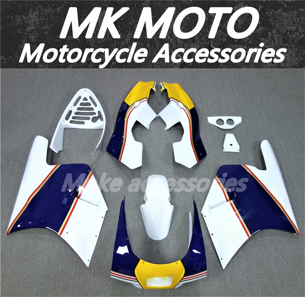 Motorcycle Fairings Kit Fit For NSR MC18 Bodywork Set High Quality Abs Handmade mould Blue White