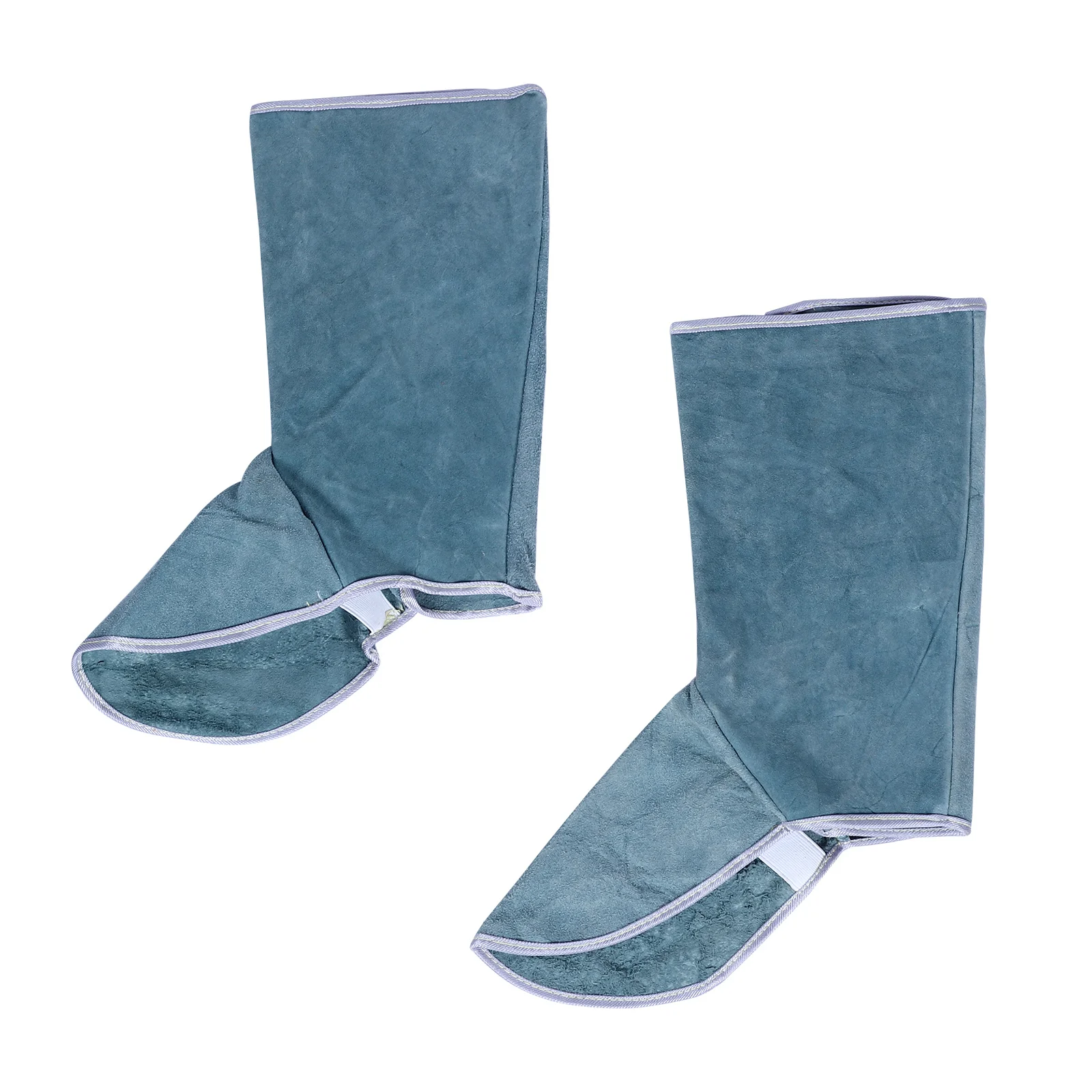 1 زوج غطاء للقدم لحام لهب غطاء أحذية واقية خفيفة الوزن قابل للتعديل هوك حلقة تصميم لأعمال اللحام