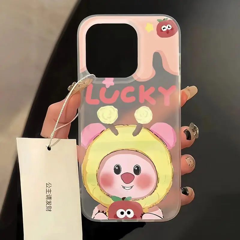 Bee Beaver Shockproof Shockproof Fashionable Phone Case For iPhone 15 Pro Max 14 Plus 13 12 11 XR X XS 8 7 Cover