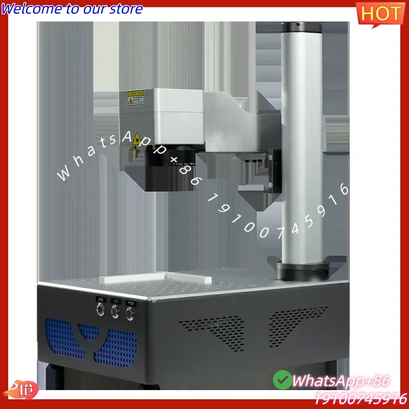 2026CE Large Area Engraving Fiber Engraver Price Cutting Marking Port Cutting Machine and Engraving Power 50 W for