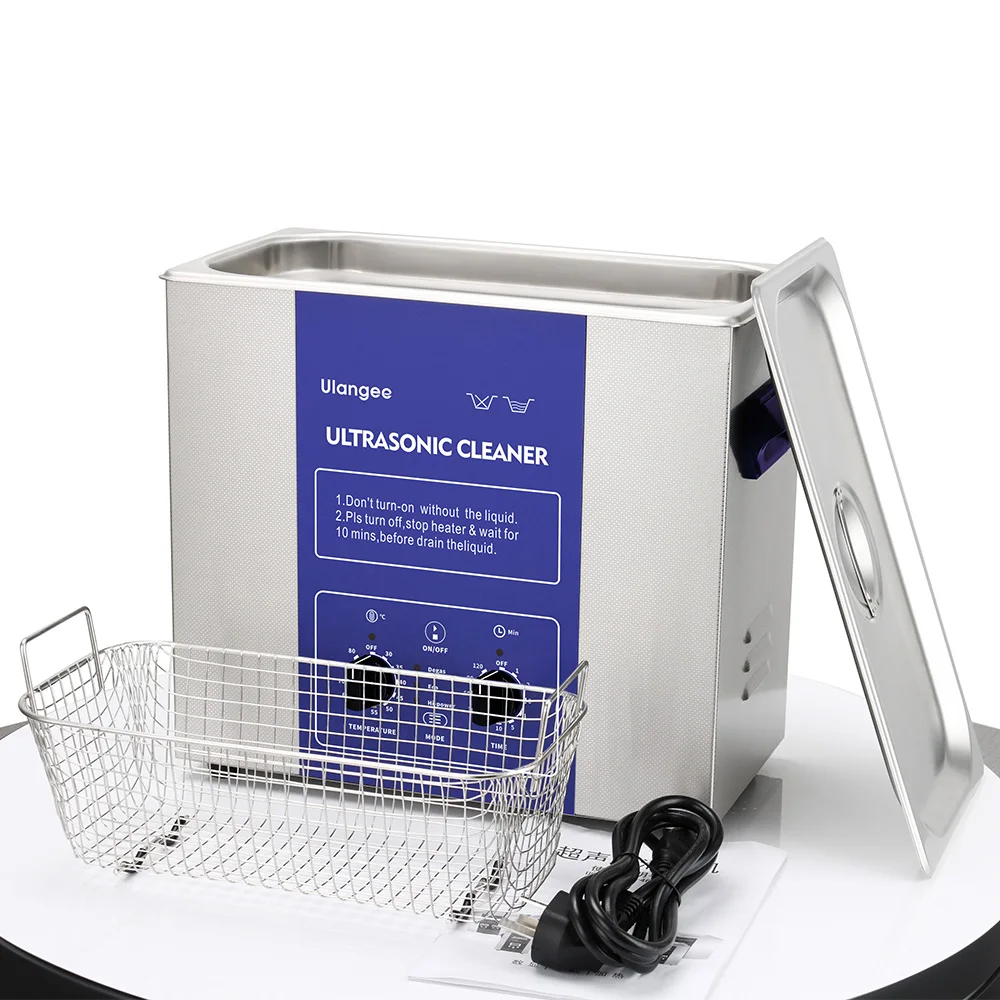 Pulitore a Ultrasuoni di Alta Qualità da 6L per Schede PCB e Parti Metalliche