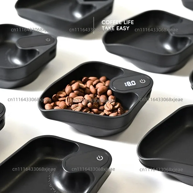 Coffee Dosing Scale with Bean Tray Accurate for Espresso Pour Over Drip Coffee Weighing Tea