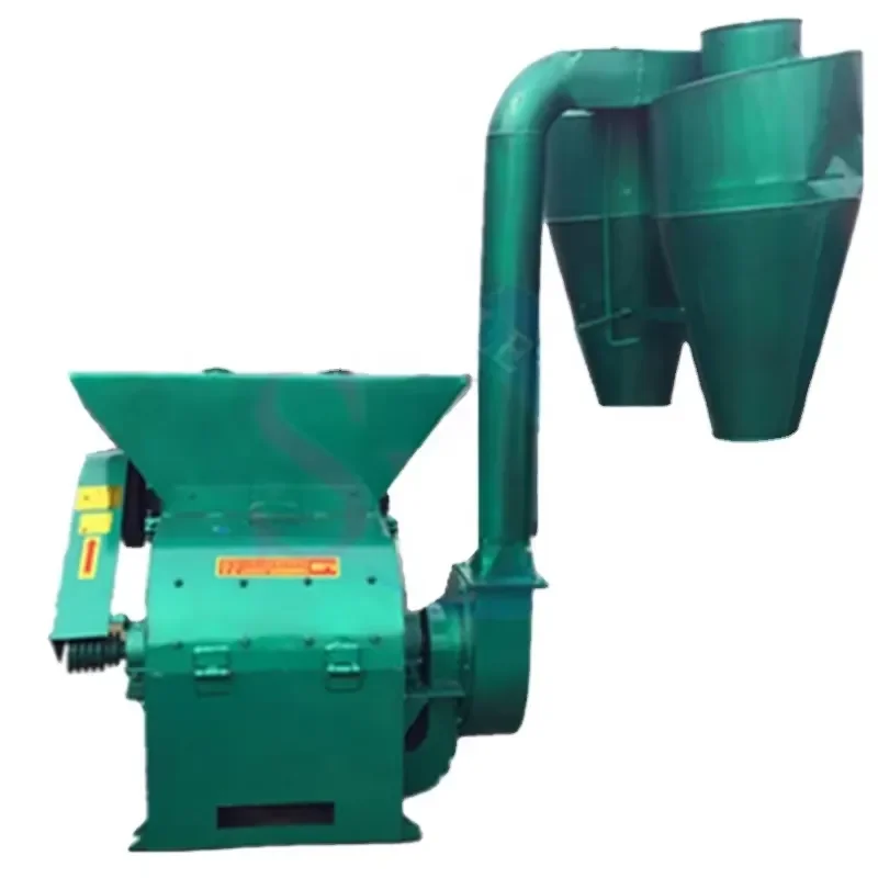 Hammer Type Straw Crushing Machine Shakron Dust Removal Crushing Machine Feed Crushing Processing Equipment