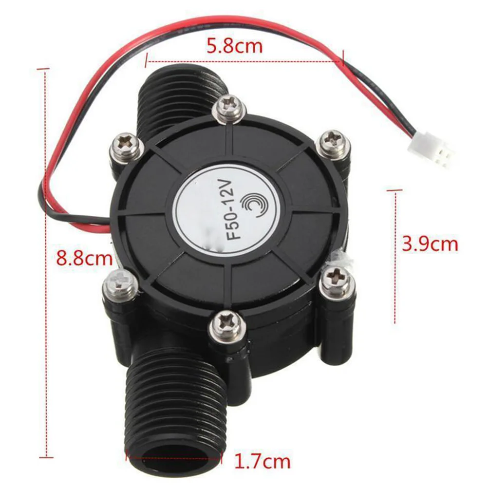 

Micro-Hydro Generator 12V 10W Waterproof Small Hydroelectric Power Generator for LED Lights Radio Power Supply Portable Water