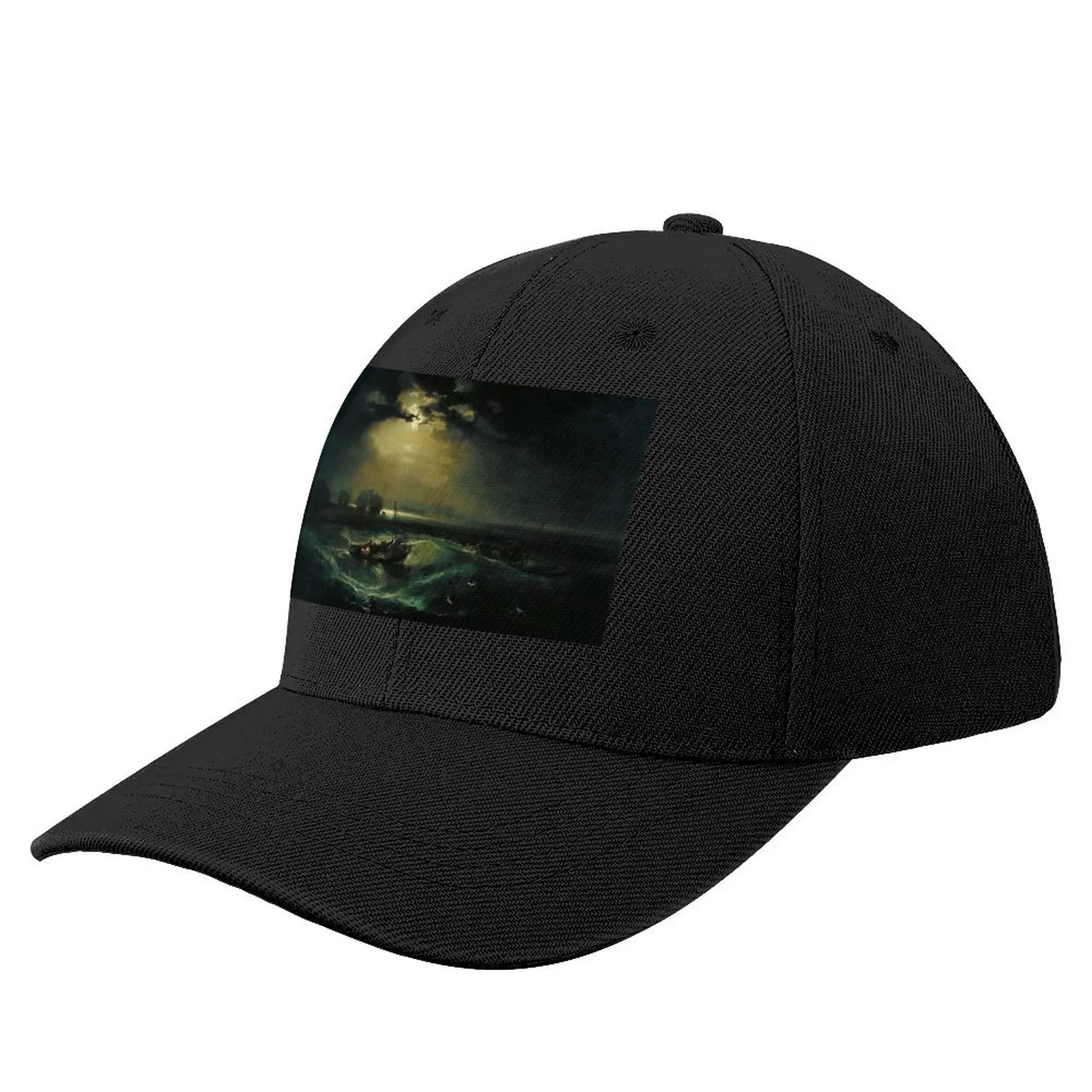 

Joseph Mallord William Turner - Fishermen at Sea Baseball Cap Golf Cap Hip Hop Fishing cap Hats For Women Men's