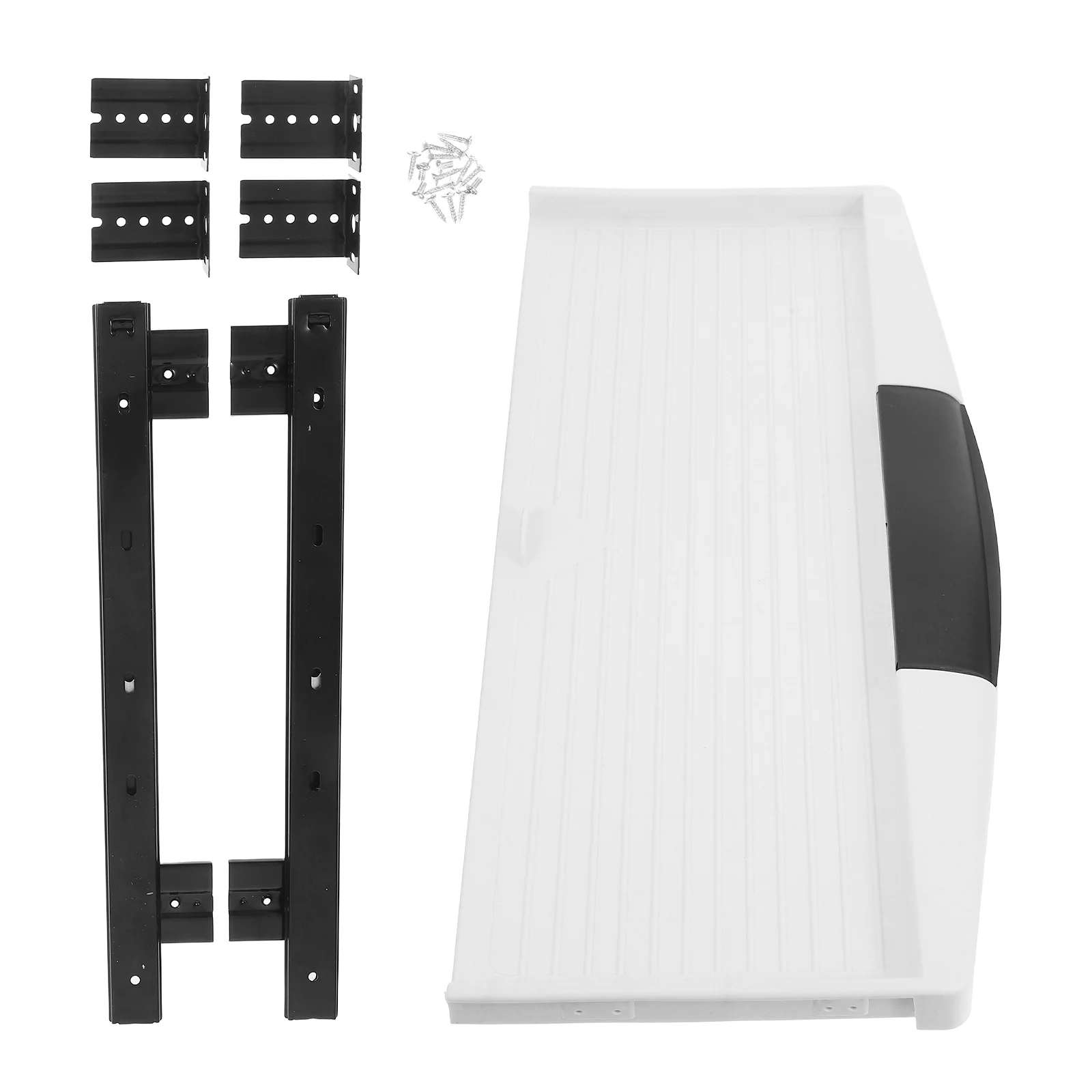 

Keyboard Tray Set Office Accessories Holder under Desk Table Plastic Attachment for