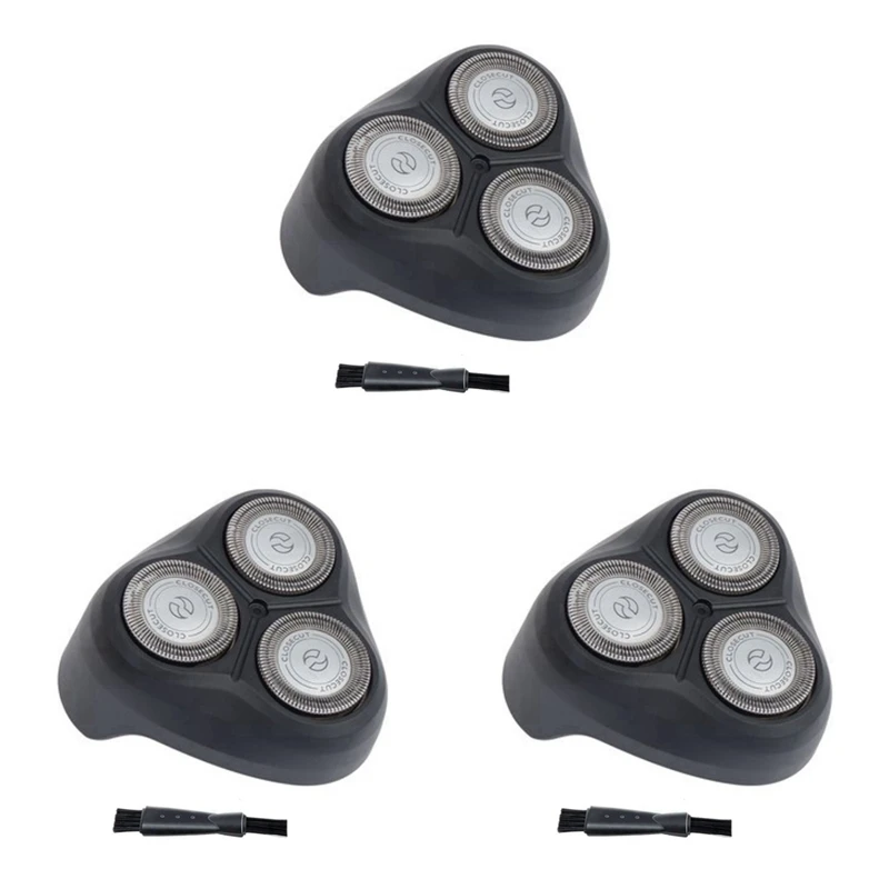 3X Replacement Shaver Head For  AT610 AT620 FT618 FT658 FT688 FT600 Electric Shaving Razor Blade Accessories