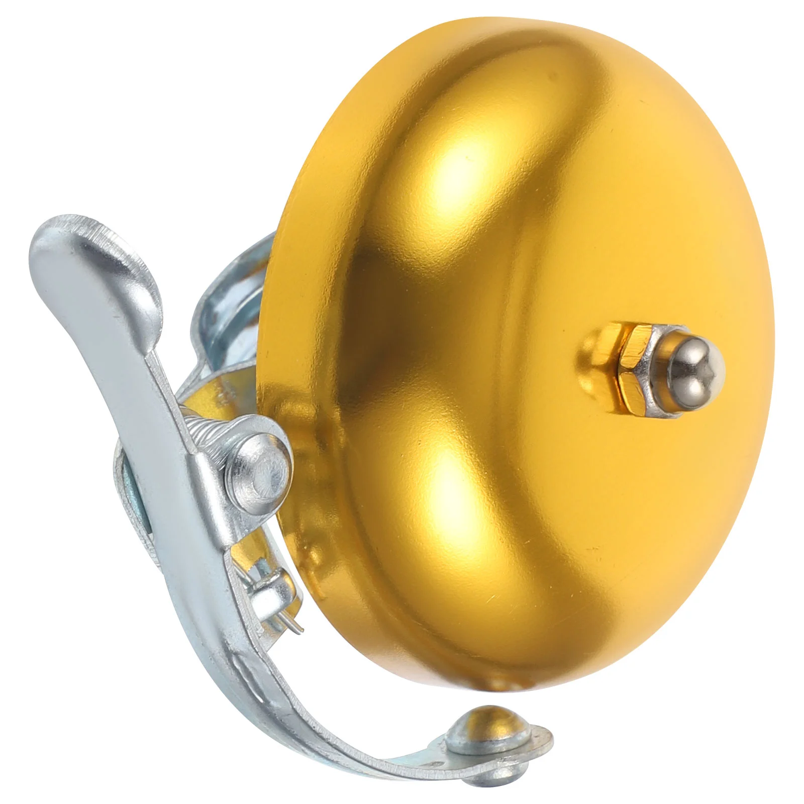 1Pc Bike Bell Bells Loud Crisp Sound Hand Ringing Bike Bike Bell for Cycling Biking (Golden) biking bell