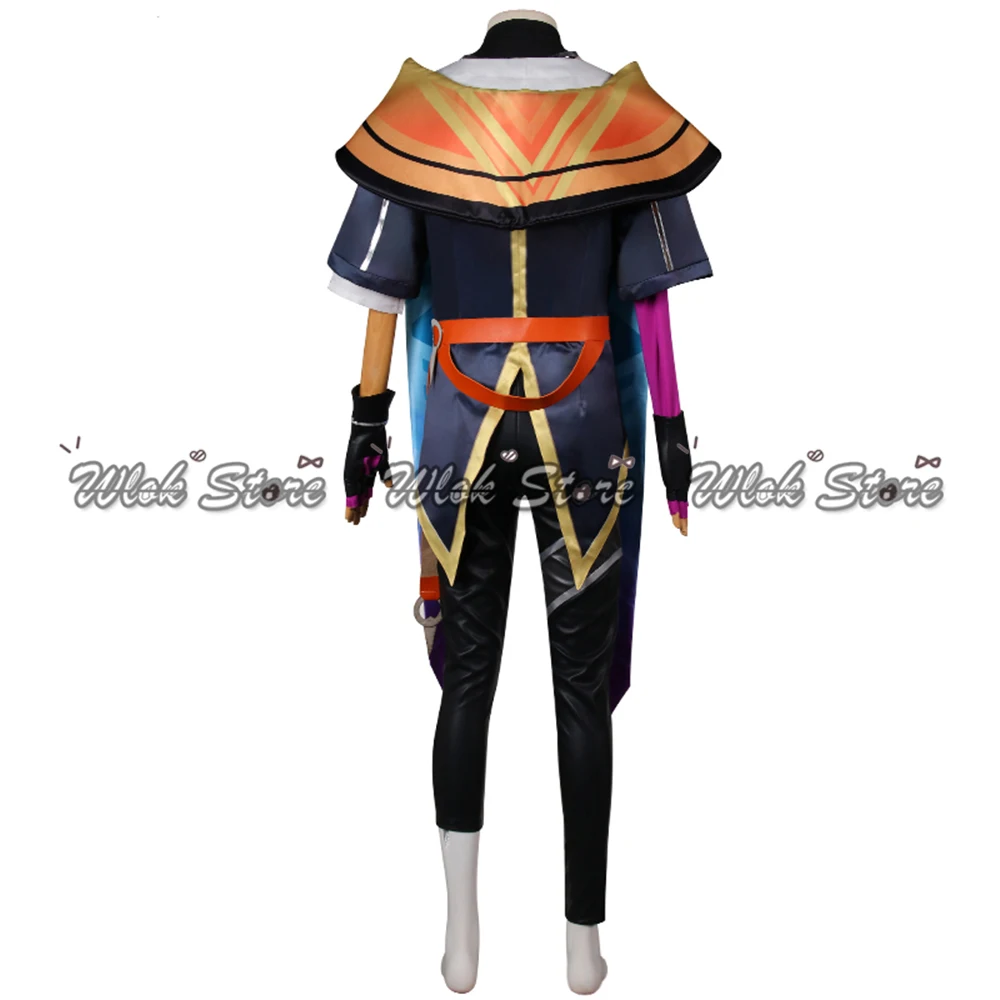 LOL Heartsteel Cosplay Traje para Homens e Mulheres, Traje Aphelios, Sapatos, Botas, Peruca, Carnaval, Festa de Halloween, Jogo Personalizado