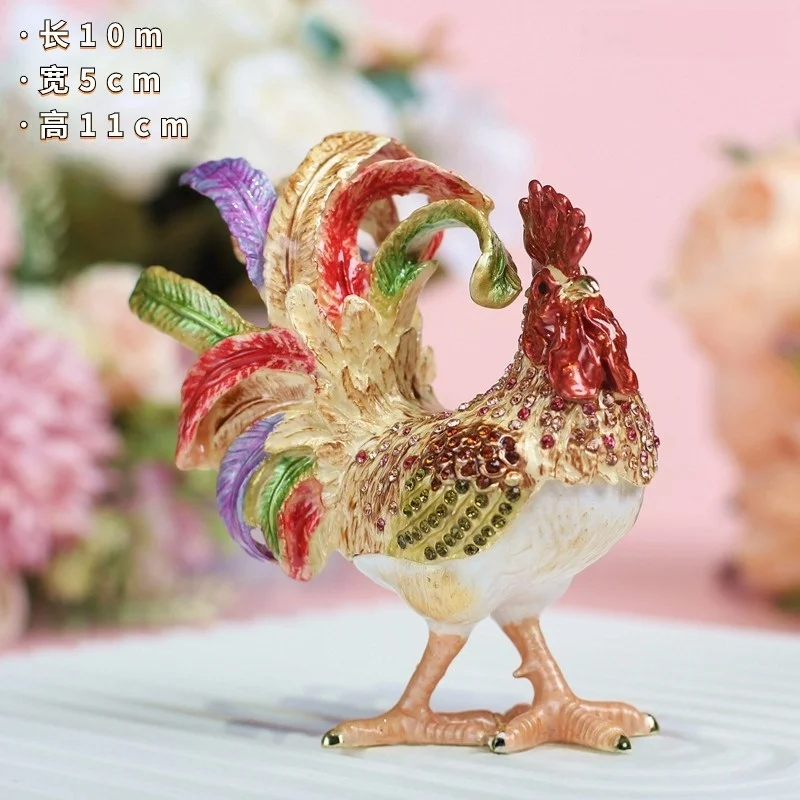 

Креативные украшения для дома, хвост феникса, петух, богатство, выращивание, подарочные украшения, домашний свет, роскошные интернет-украшения