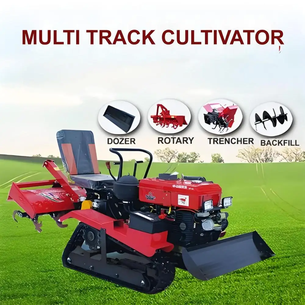 محرك ديزل 25 حصان/35 حصان مزارع صغير مزرعة/حديقة حراثة دوارة