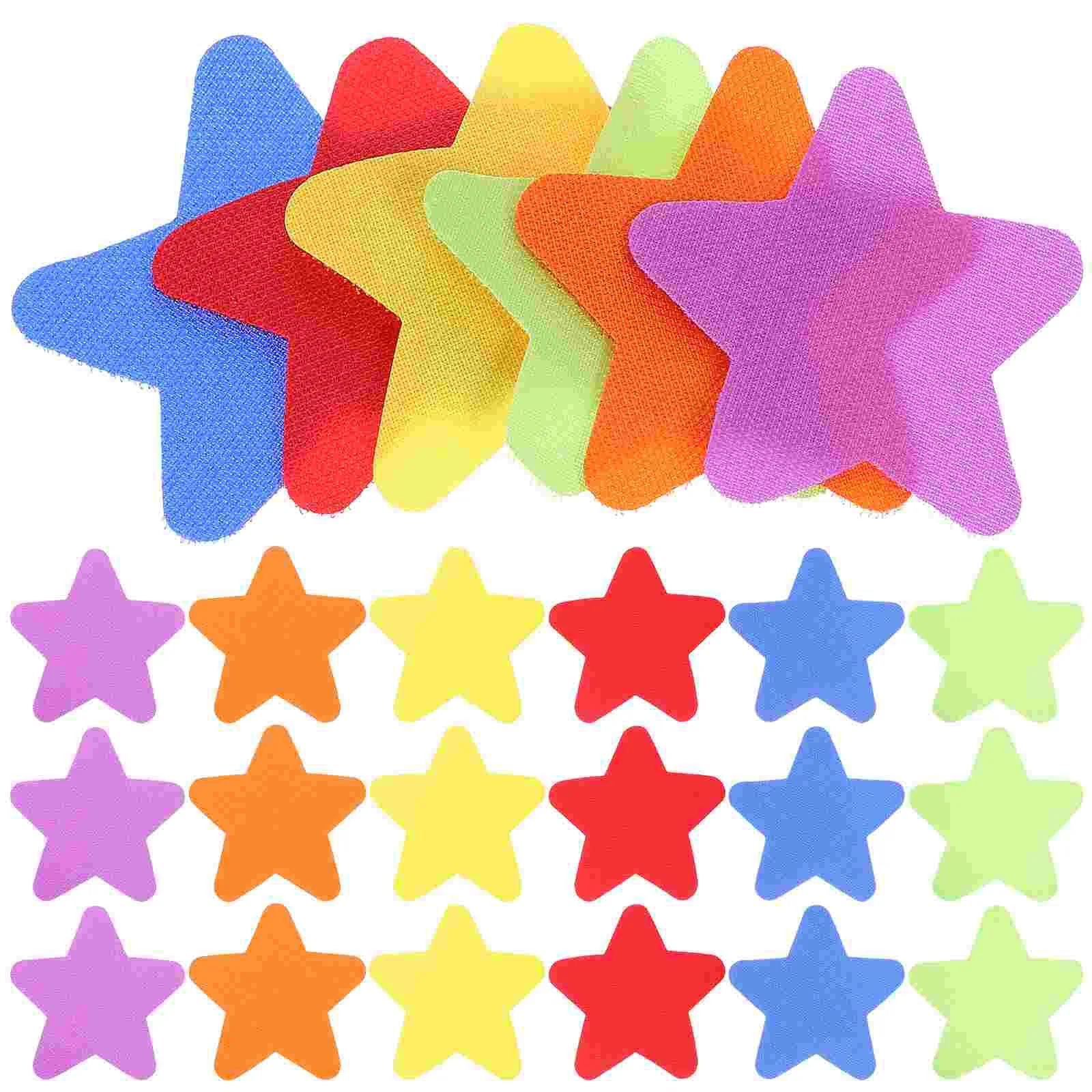 30 Pcs Puzzles for Adults Logo Star Dot Markers Carpet Spot Shape Sticker Neutral Kids Education Preschool