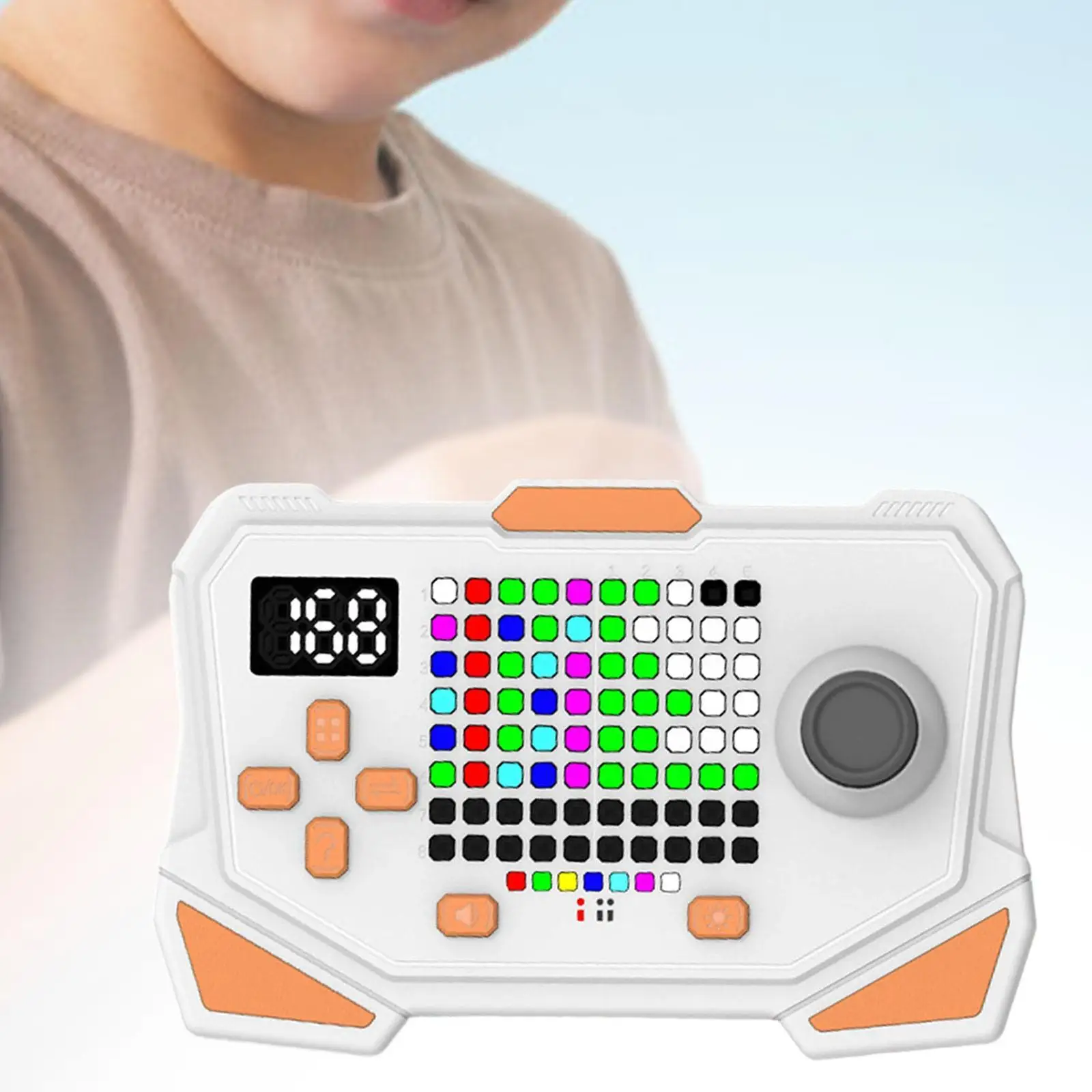 

Intelligent Toy Travel Games Brain Memory Game Birthday Gift Fun Educational Handheld Games for Kids and Adults Ages 6+ Children