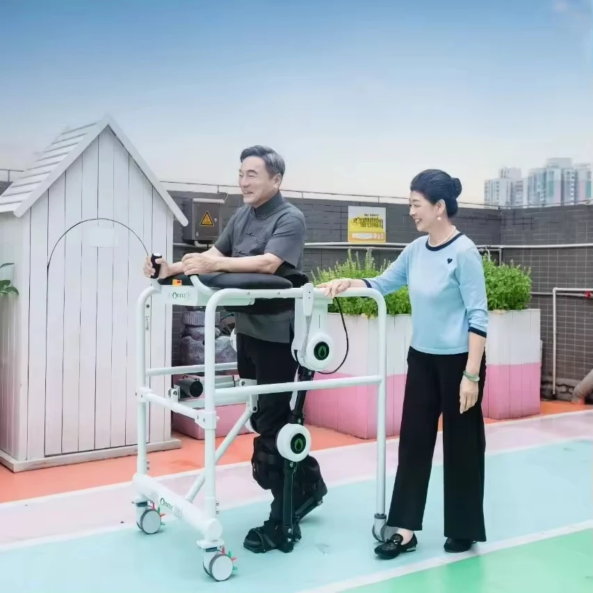 Full-Functional Active-Passive Gait Trainer for Paraplegic Patients Newly Upgraded Lower Limb Rehabilitation Robot