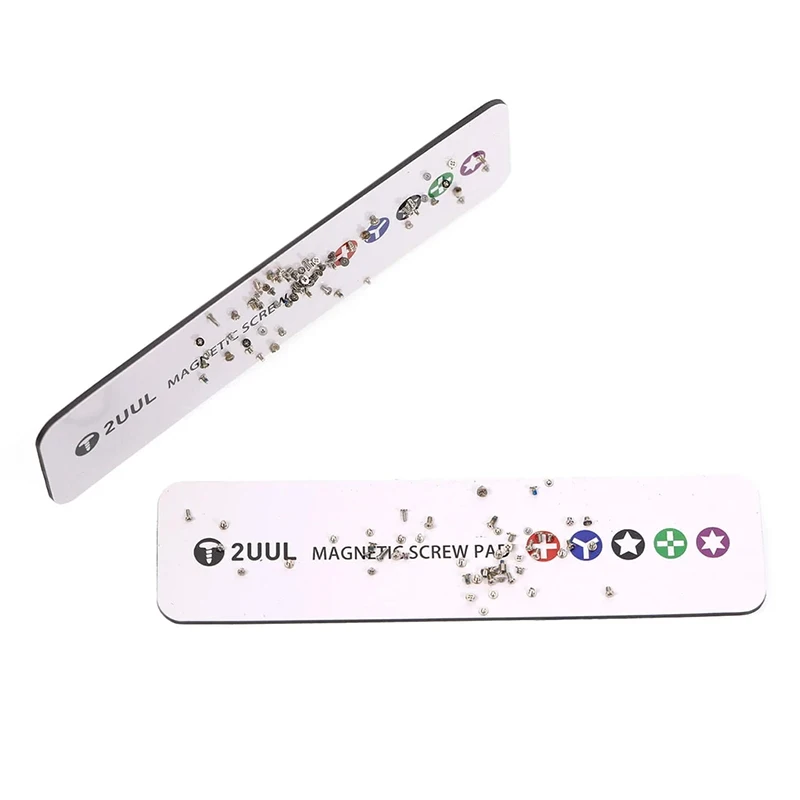 Tappetino speciale per la conservazione delle viti con cuscinetto a vite magnetico 2UUL ST91 previene la perdita di piccoli accessori elettronici strumento per tappetino 140mm * 35mm