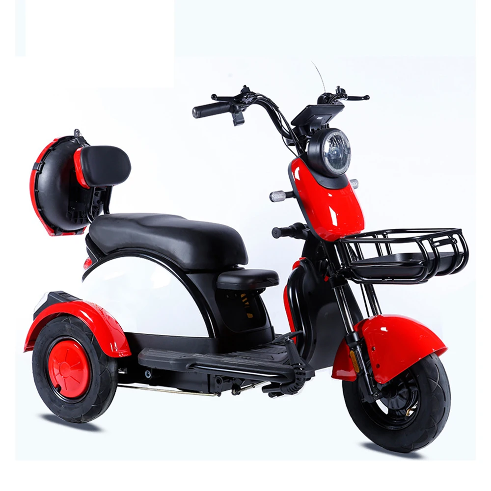 600W/800W Three Wheel Adult Tricycle With Long Driving Mileage Tricycle Disable People