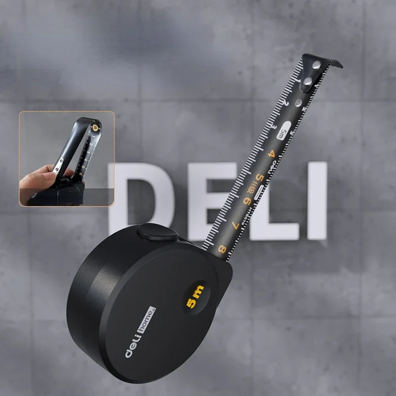 Imagem -05 - Deli-fita Métrica Digital de Aço de Alta Precisão Multifuncional Carpintaria Ferramenta de Medição Portátil 3m 5m pc