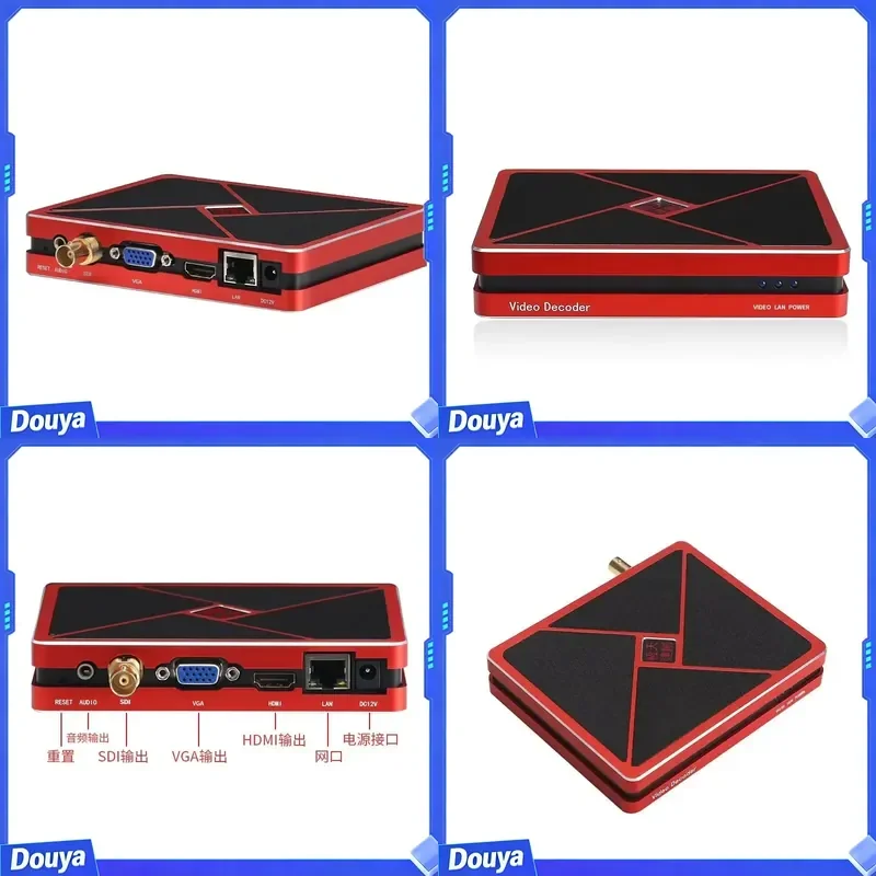 4K SDI VGA Output Video Decoder