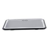 Car Sun Visor Make Up Mirror Touch Screen Adjustable Brightness 3-Color Switchable Makeup Mirror Charging Vanity Mirror