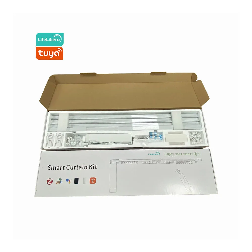 

LifeLibero Tuya умные домашние оконные шторы автоматический Wi-Fi Switchbot занавеска умный мотор с электрическими карнизами для дома