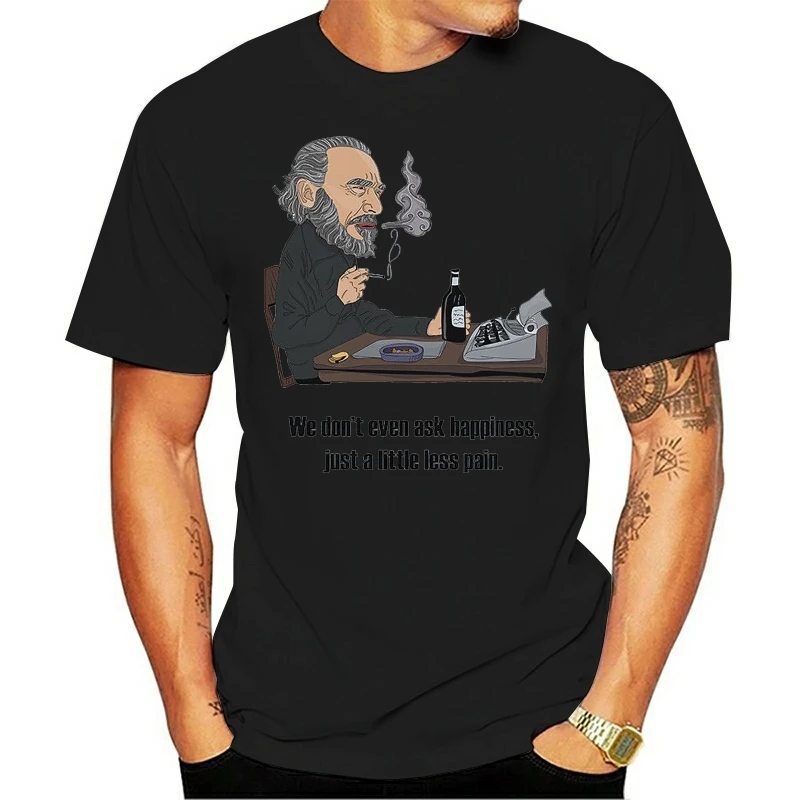 Charles Bukowski T shirt Design