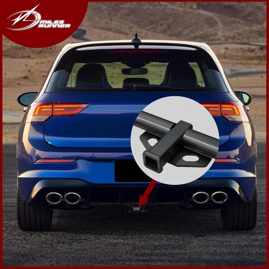 Miles Runner Class 1 Trailer Hitch 11 4 Receiver Kompatibel dengan Golf 2015-2021 dan GTI 2015-2024 11412