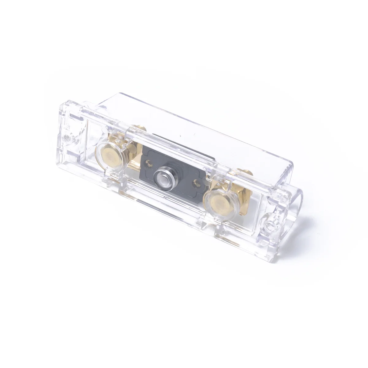 

Anl Fuse Holder Block 0 4 8 Gauge Gold Plated Bolt Terminal Protective Cover Fog Water Resistant Auto Truck Boat 300 Amp Fuse