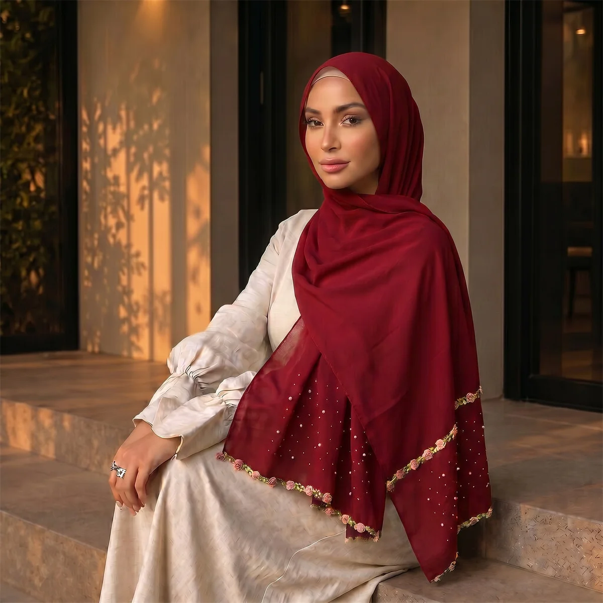Muslim Hijab Scarf Soft Solid Shawls Headscarf Foulard 2026 Femme Musulman Islam Arab Wrap Head Turban For Women Scarves 170cm