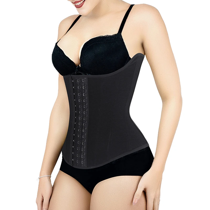 BurVogue Waist Trainer for Women Waist Cincher Corset for Tummy Control Underbust Hourglass Mesh Body Shaper Corset