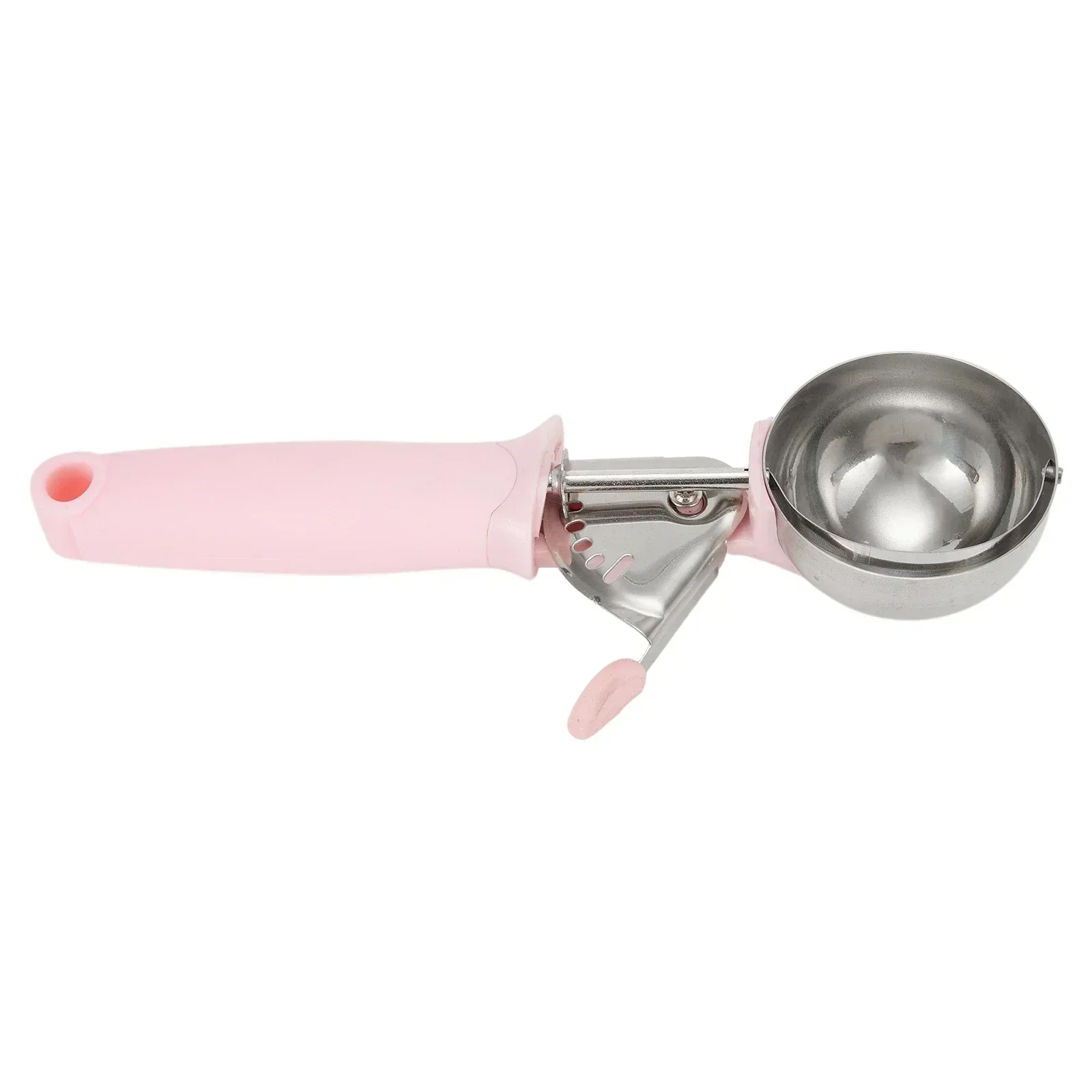 Kitchen, Dining Bar Ice Cream Tools 304 Stainless Steel Spoon Cookie Scoop With Release Melon Fruit Baller BIce All Maker 1pc