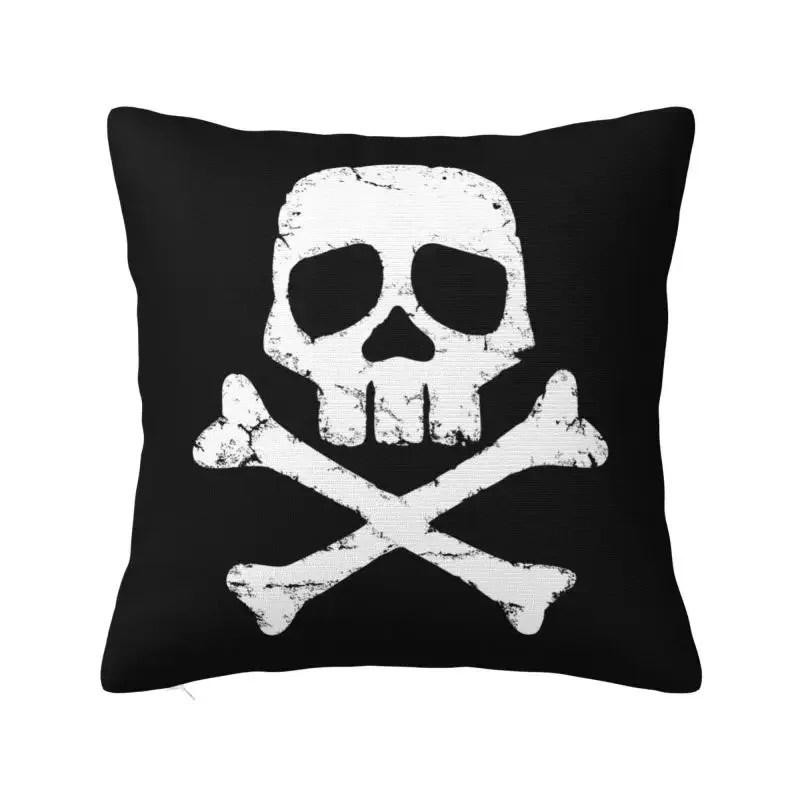 

Captain Harlock Jolly Roger Pillow Covers Sofa Anime Manga Space Pirate Modern Cushion Cover Soft Pillowcase