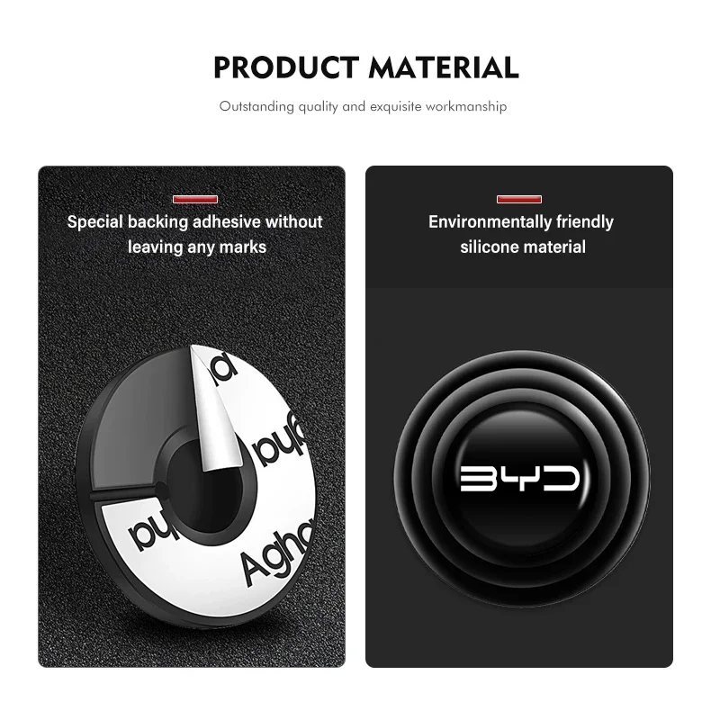 8x Universal Car Door Anti-Collision Silicone Buffer Gasket Pad For BYD Atto 3 Yuan Plus Han Tang Song Qin F3 2026