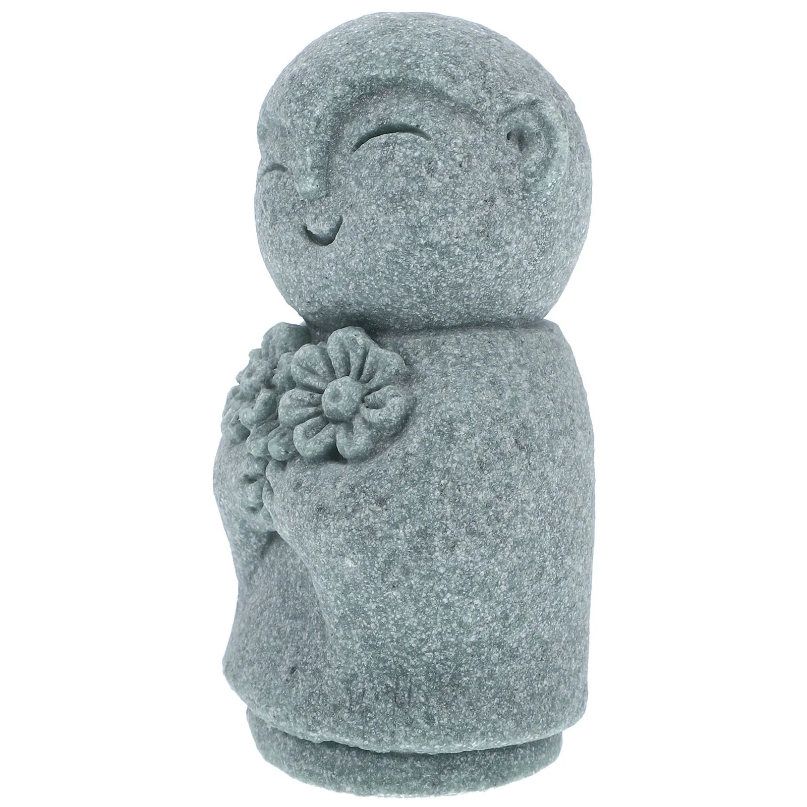 1 قطعة تمثال بوذا الصغيرة سطح المكتب ديكور زن الحرفية للمنزل مكتب التأمل داخلي زخرفة تماثيل بوذا للديكور المنزل