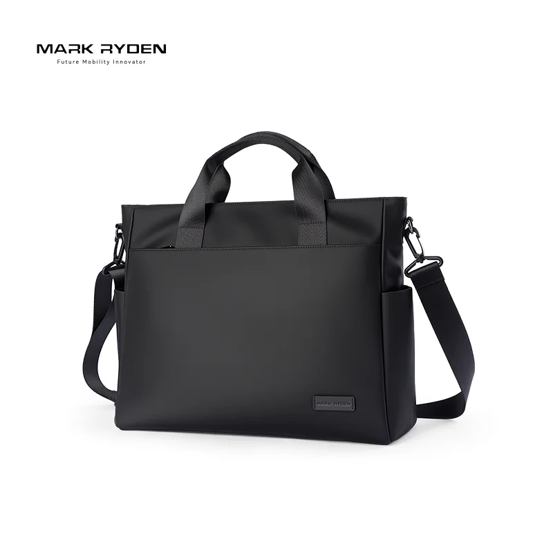 MARK RYDEN Men's Briefcase Tote Bag Water-Repellent Nylon 14-inch Laptop Bag For Office Travel