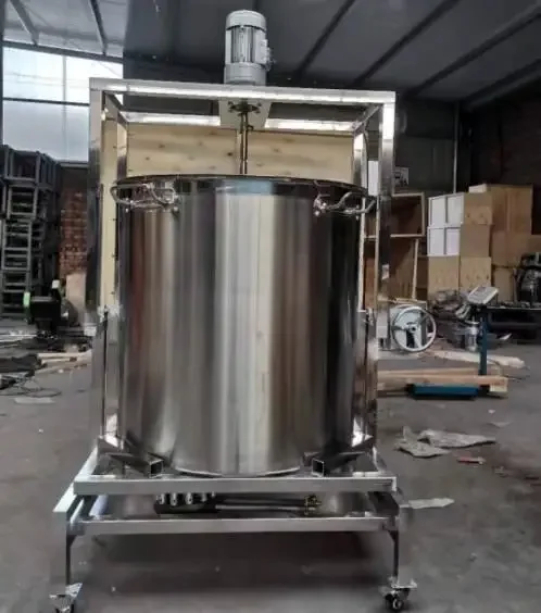 Automatic Stirring Food & Beverage Heating Meat Jacketed Kettle Chili Sauce Cooking Mixer Machine