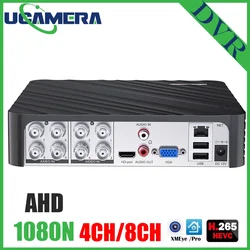 AHD/N DVR 4Channel 8Channel CCTV AHD DVR AHD-N Hybrid DVR/1080P NVR 4in1 Video Recorder For AHD Camera IP Camera Analog Camera