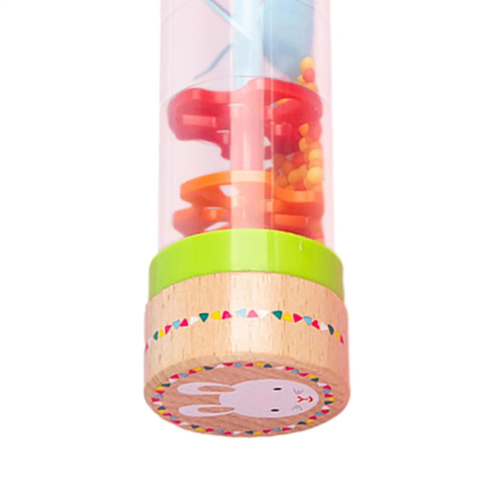 

Детская Развивающая игрушка «дождевик» 7,7 дюйма, погремушка-трубка, бусины, капли от дождя для детей 6-12 месяцев, дети, девочки, мальчики, младенцы