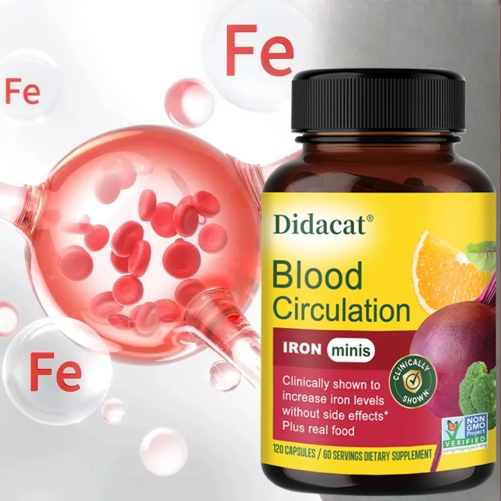 Organic Beet Root Capsule Vegan Gluten-Free Non-GMO for Daily Energy Stamina Circulation & Wellness Support