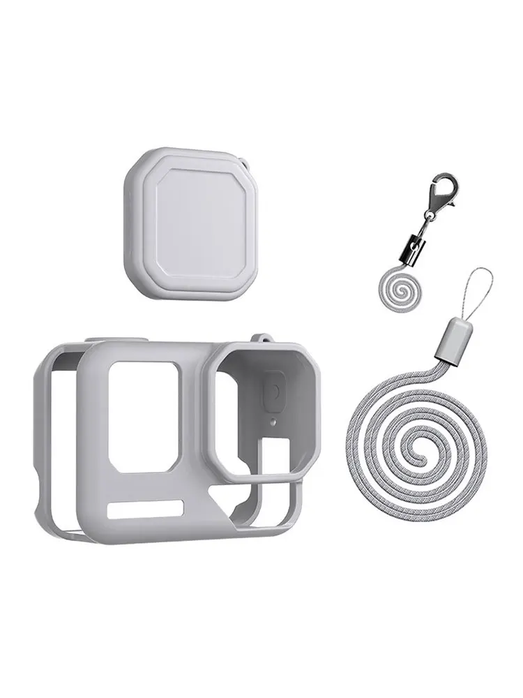 เหมาะสําหรับ Shadow Stone insta360acepro 2 ฝาครอบซิลิโคนฝาครอบป้องกันฝาครอบเลนส์ acepro เคสป้องกัน