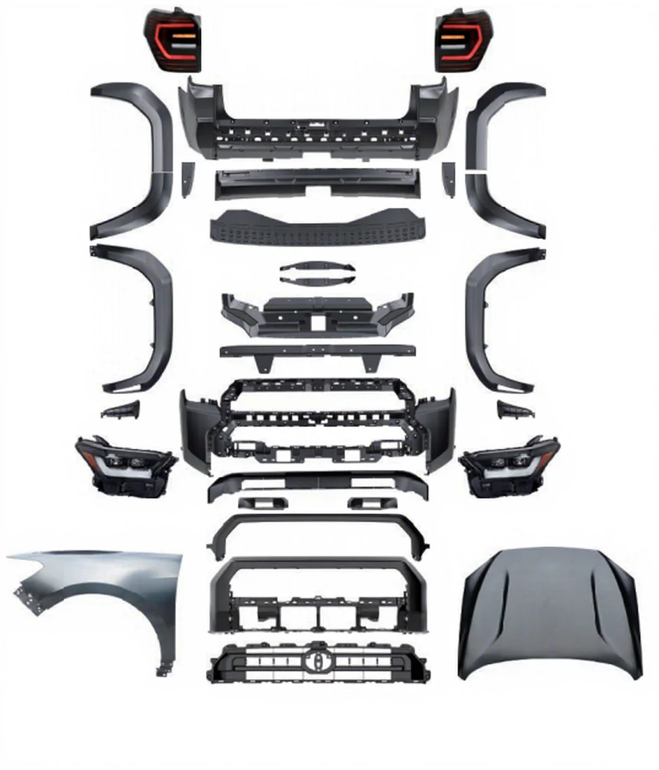 STLF DT Upgrade Body Kit 4R 10-24 Old Upgrade to New 2025 Facelift for Toyotas 4Runner 10-24