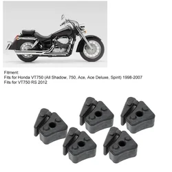 5pcs 06410-MBA-000 Rear Wheel Rubber Shock Damper Kit 06410-MBA-000 Fits for Honda VT750 DC C CD2 Hub Bushing Wheel Shock Damper